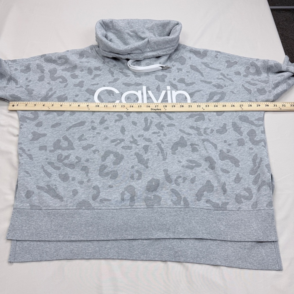 Calvin Klein Gray Logo Sweatshirt - Picture 6 of 10
